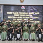 Acara Tradisi Penerimaan Warga Baru, Serah Terima Jabatan Kasrem 044/Gapo, Dandim 0401/Muba dan Dandim 0405/Lahat serta Tradisi Pelepasan Mantan Pejabat Korem 044/Gapo