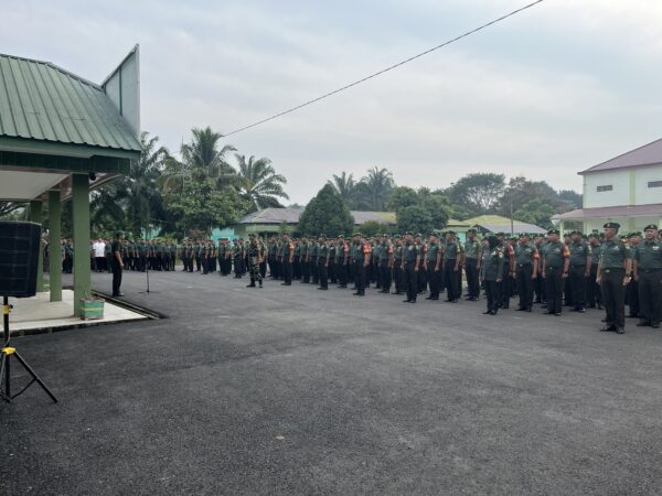 Tegas!!! Jam Komandan Perdana Kepemimpinan Komandan Kodim 0405/Lahat Yang Baru